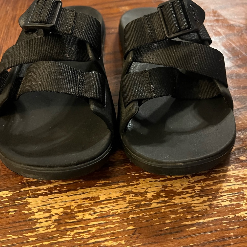 Chaco Black Adjustable Strap Sandals - image 2